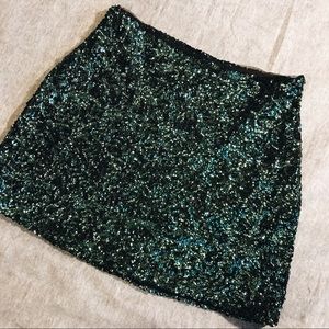 Urban Outfitters sequin skirt